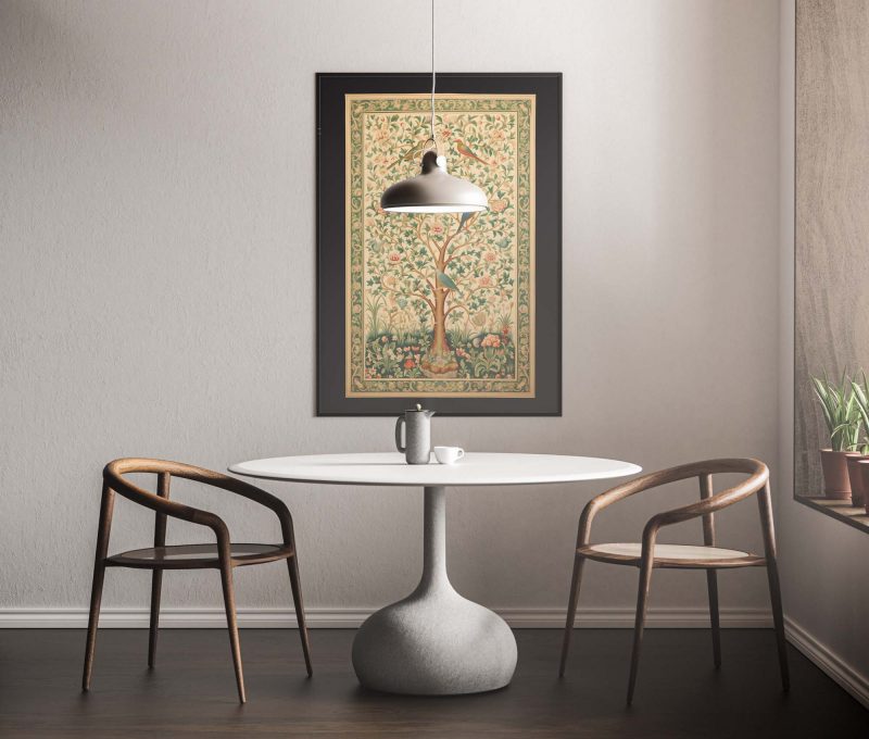 Tree Of Life with Songbirds Poster | William Morris - Image 4