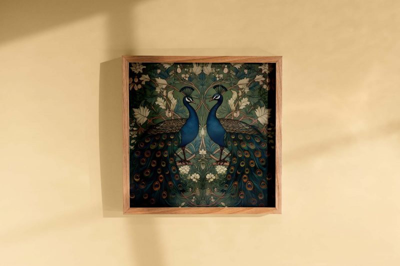 Vintage Peacock Print - William Morris - Poster - Image 4