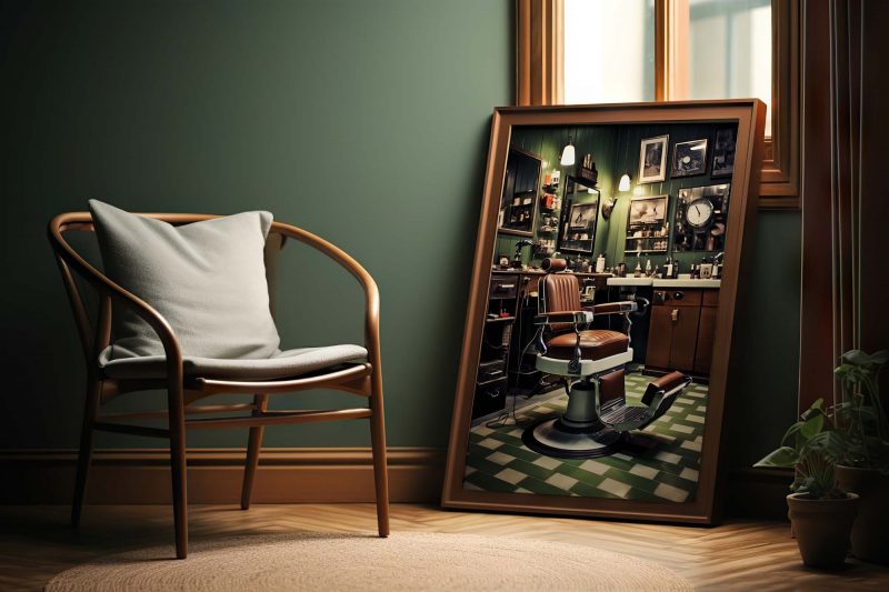 60s retro style barber shop | vintage photography print | retro poster - Image 6