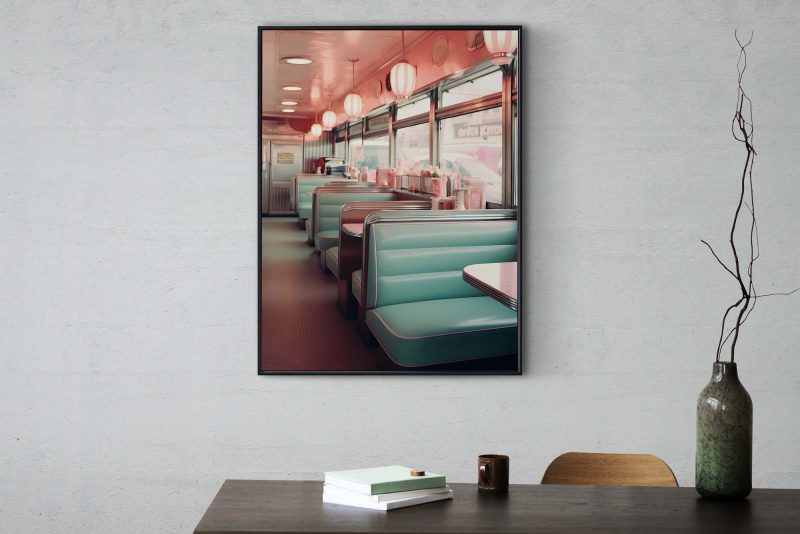 60s American Diner - Poster