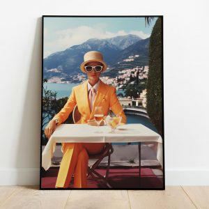 Lake Como - Retro Fashion Shot
