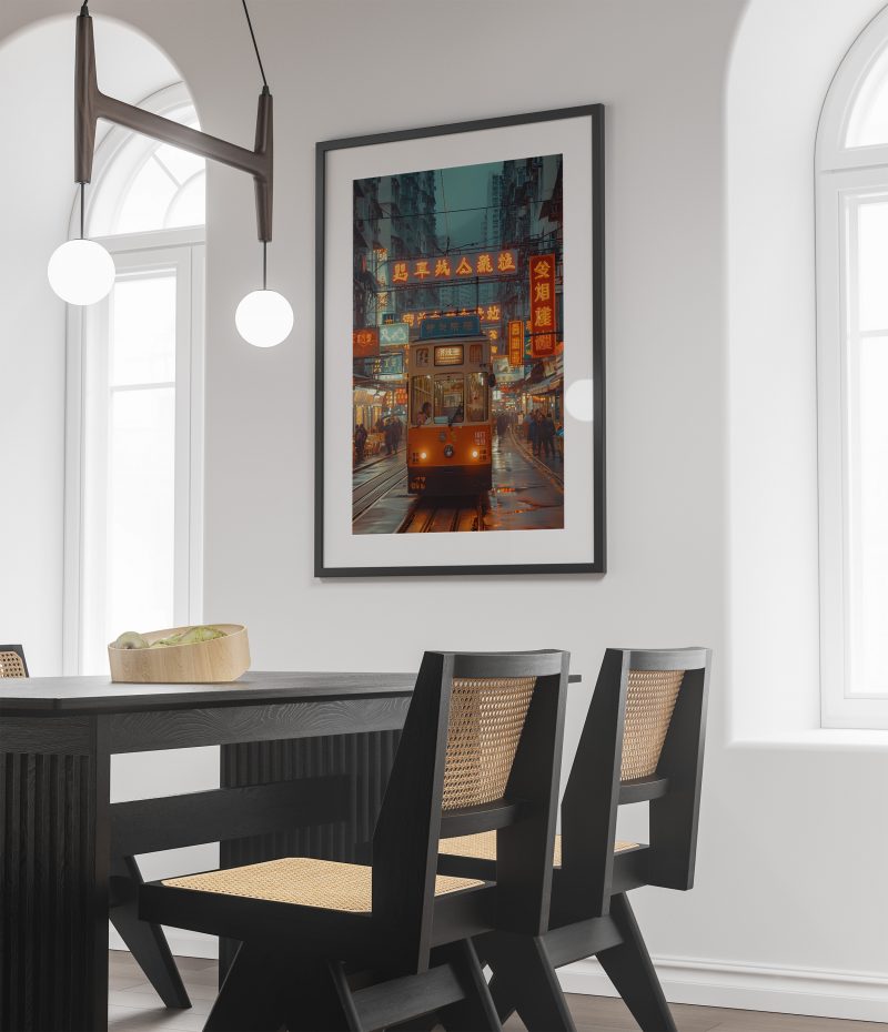 80s style Hong Kong Commercial Road | Asia City Print | Framed Poster | Canvas - Image 28