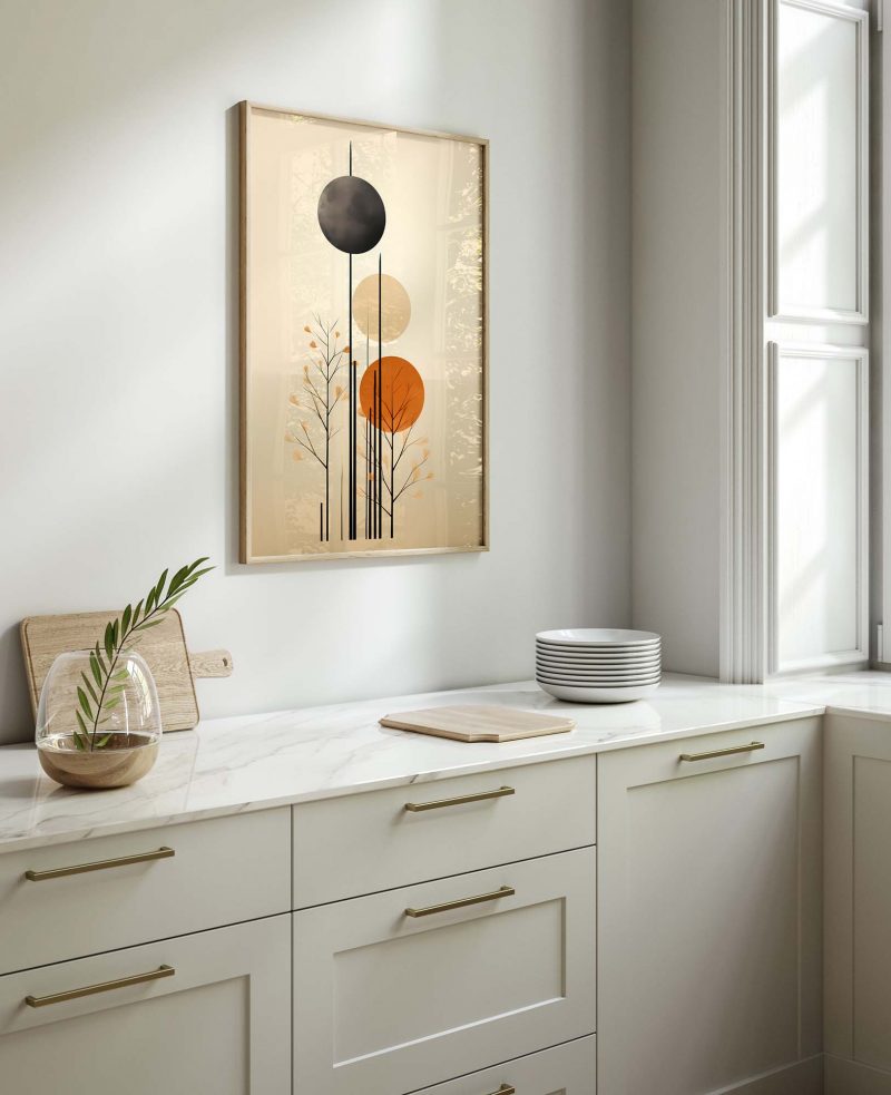 Abstract Boho Style Line Art Poster - Image 10