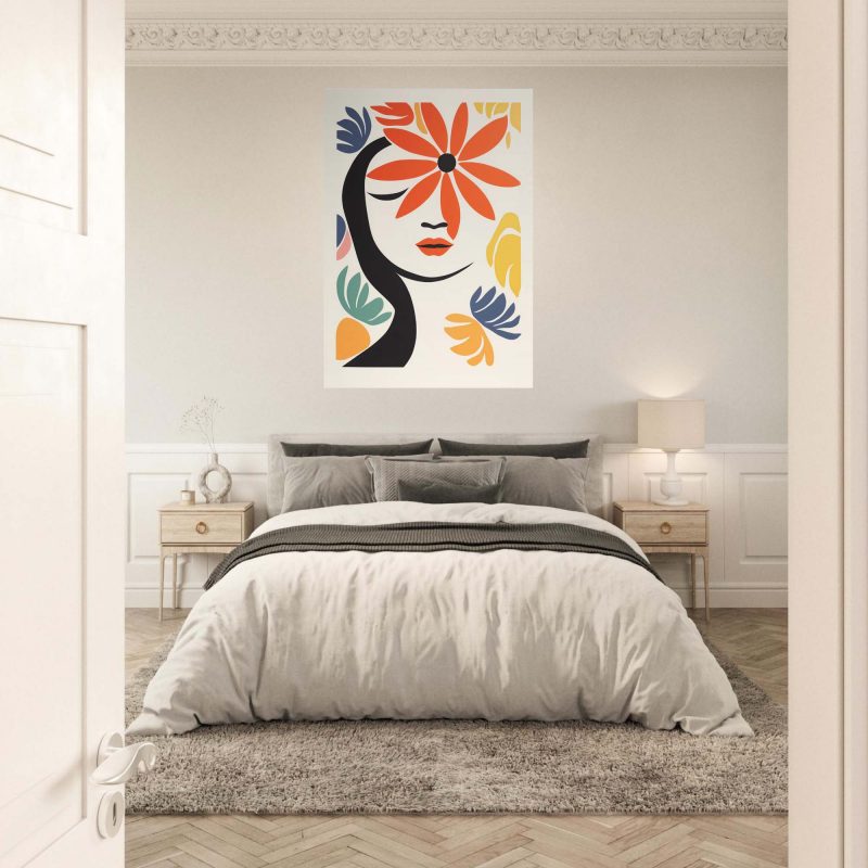 Sunflower Woman | Henri Matisse Hommage - Image 4