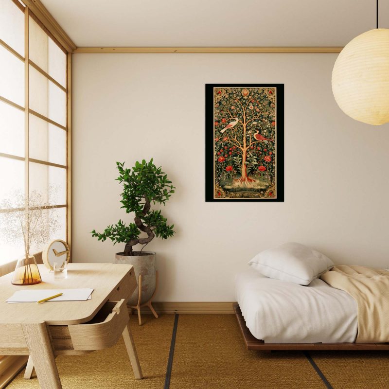 Tree of Life with Feasan and Dove Poster | William Morris - Image 7