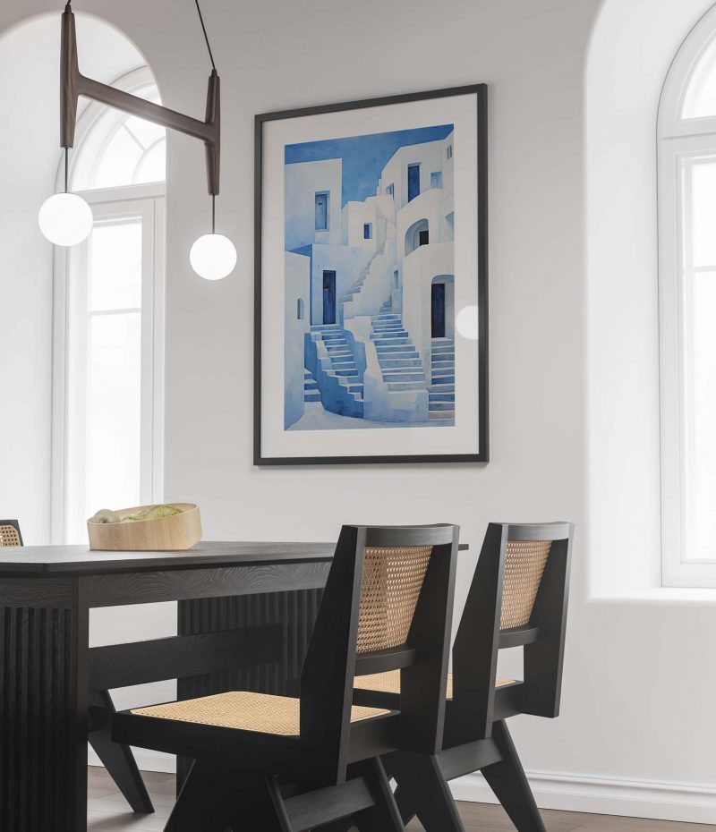 Blue and White | Greece Poster - Image 2