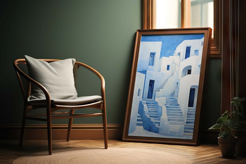 Blue and White | Greece Poster - Image 6