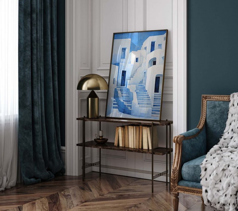 Blue and White | Greece Poster - Image 9