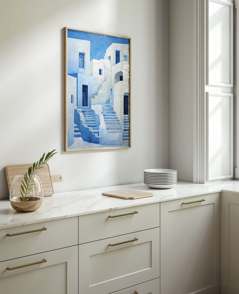 Blue and White | Greece Poster - Image 10