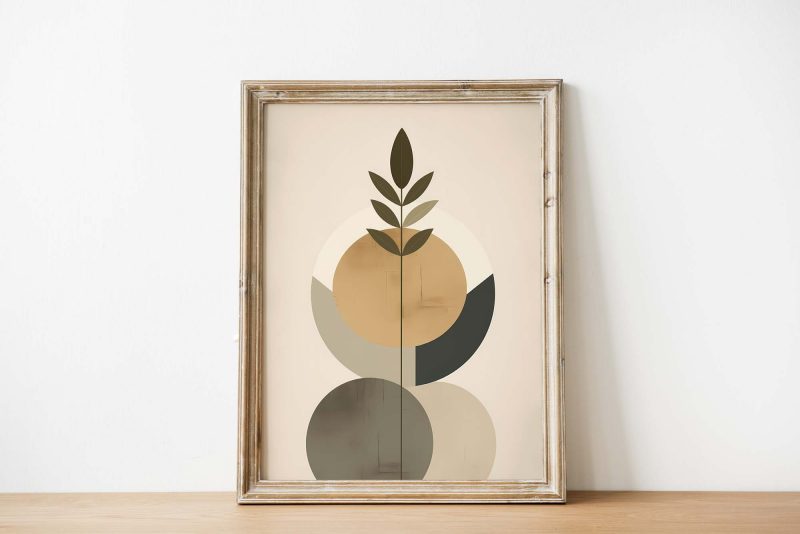 Boho Leafs Poster - Image 2