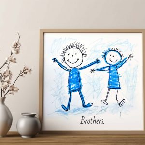 Brothers Poster | Cute Poster