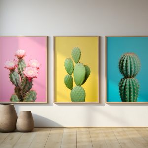 Cactus Poster Set of 3