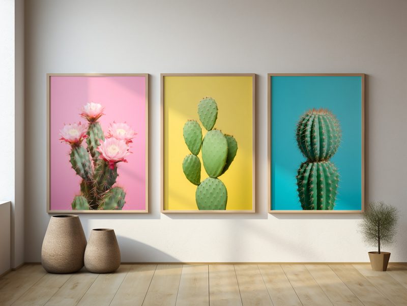 Cactus Poster Set of 3