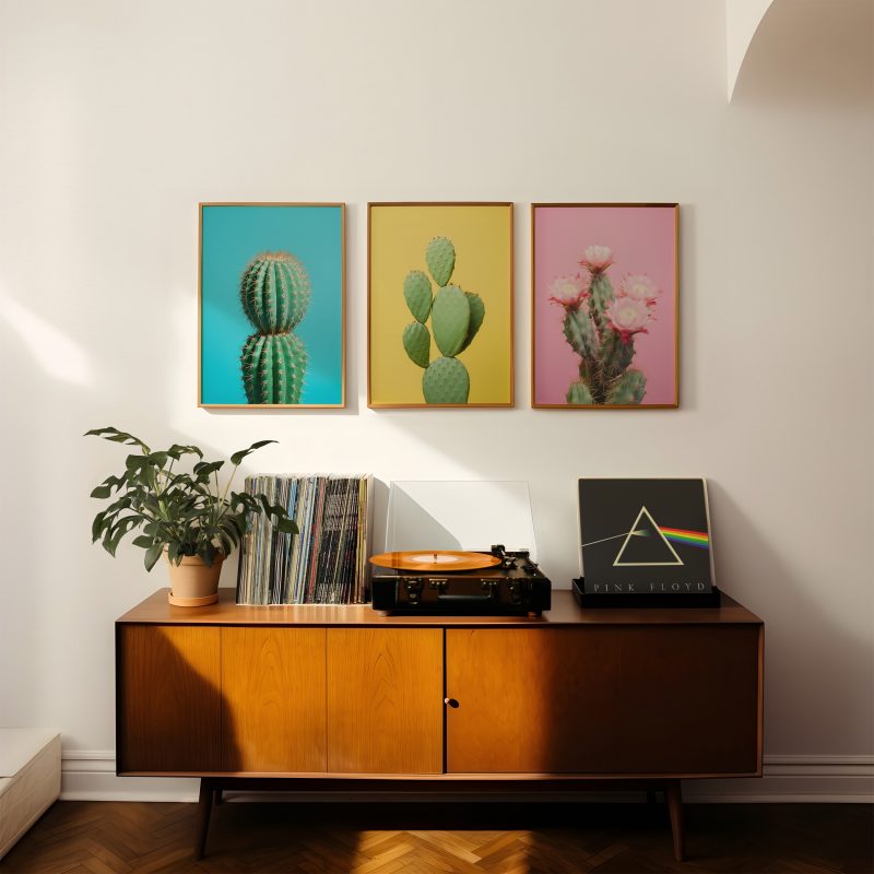 Cactus Poster Set of 3 - Image 2