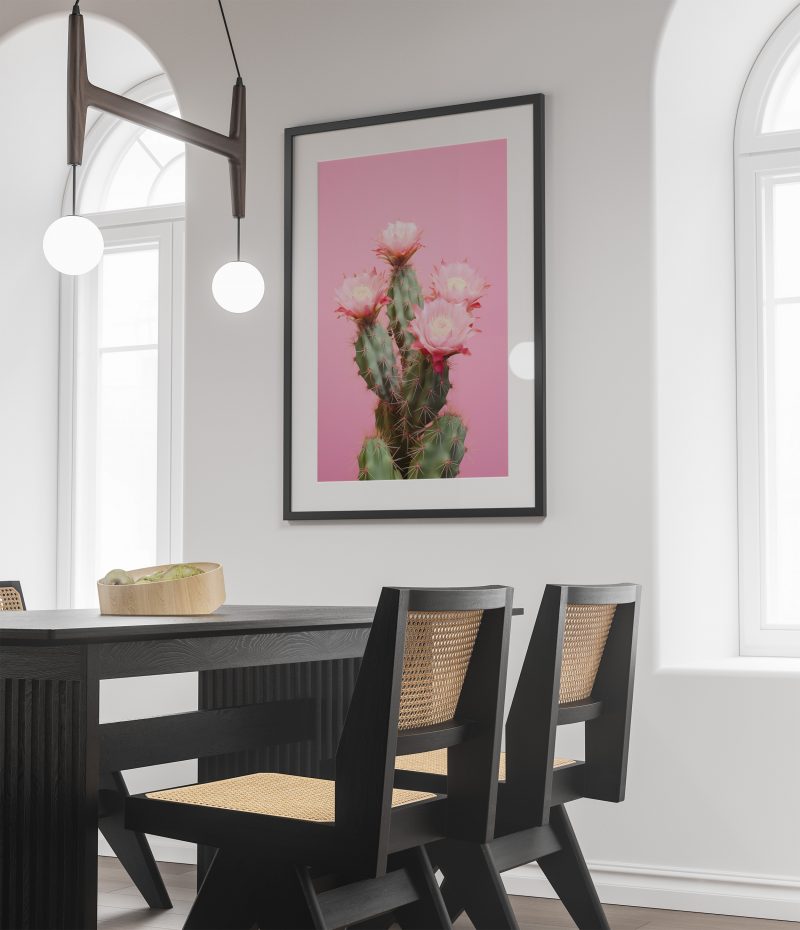 Cactus Pink | Large Format Poster | Pastel Colors | Cactus Photography - Image 11