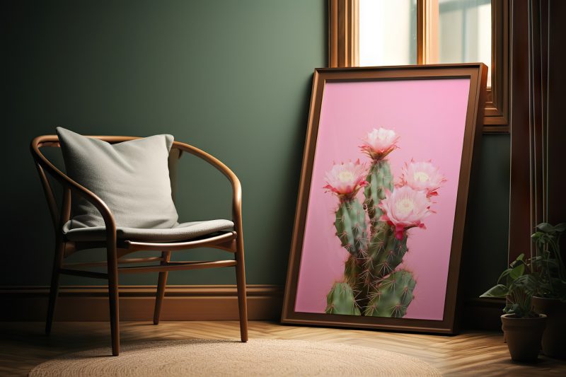 Cactus Pink | Large Format Poster | Pastel Colors | Cactus Photography - Image 8