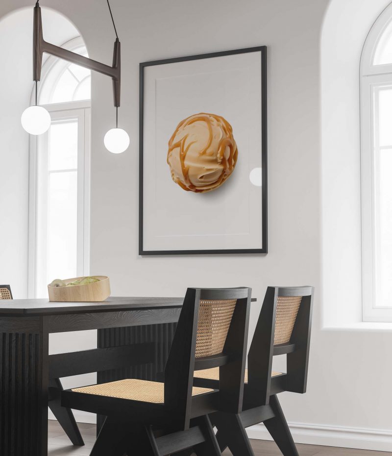 Caramel Ice Cream Poster - Image 3