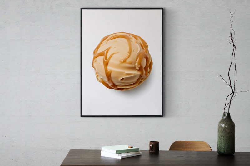 Caramel Ice Cream Poster - Image 8
