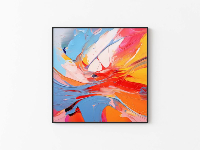 Carnival Colours - Colorful Modernist Style Poster - Image 2