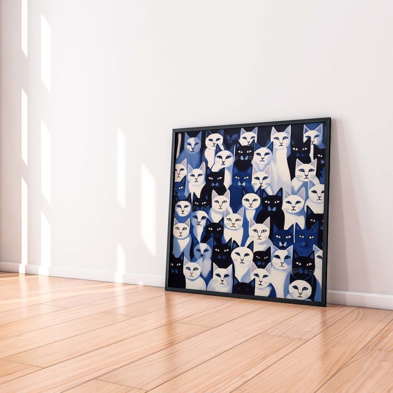 Cats - Katzen | Henri Matisse Style Painting Poster - Image 4