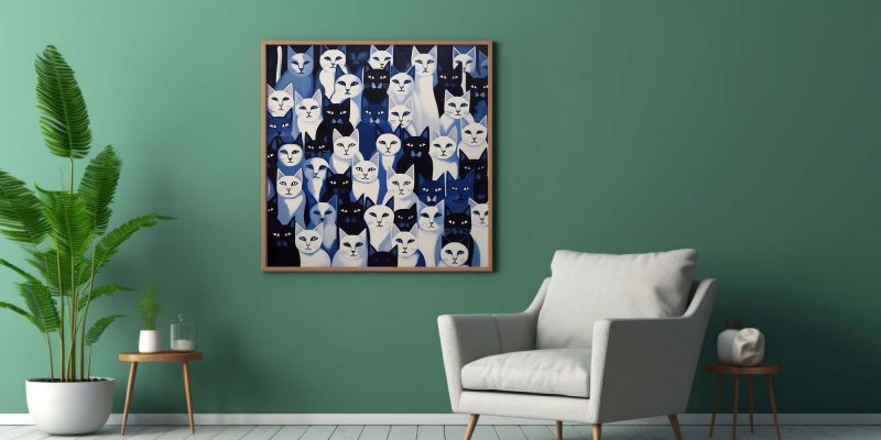 Cats - Katzen | Henri Matisse Style Painting Poster - Image 7