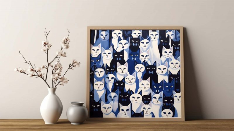 Cats - Katzen | Henri Matisse Style Painting Poster - Image 8