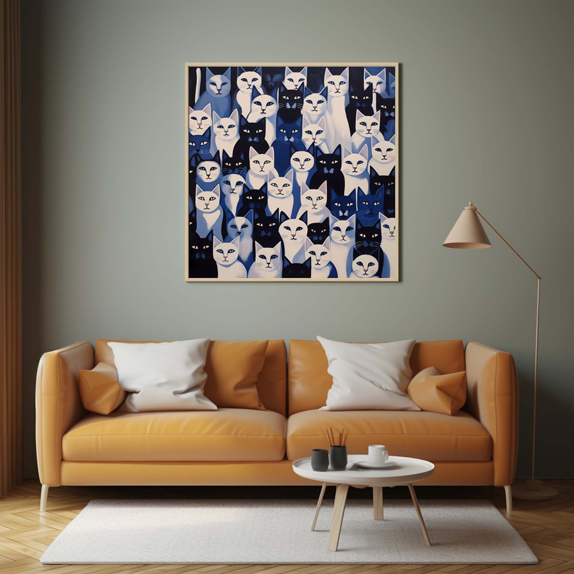 Cats - Katzen | Henri Matisse Style Painting Poster - Image 10