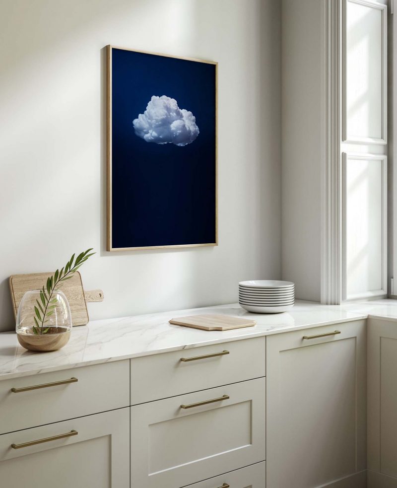 Cloud Wall Art - Indigo Night Sky - Image 10