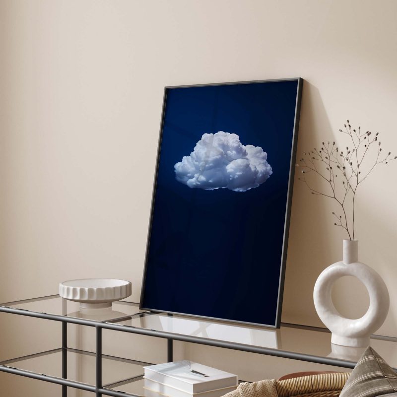 Cloud Wall Art - Indigo Night Sky - Image 11
