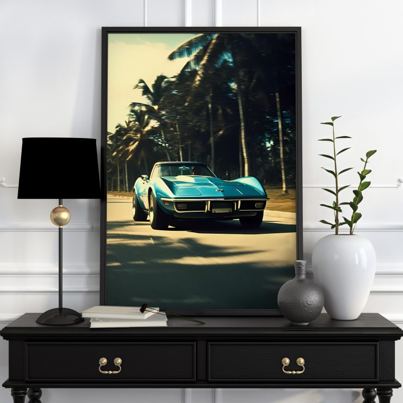 Corvette Highway Poster | Car Photography - Image 7