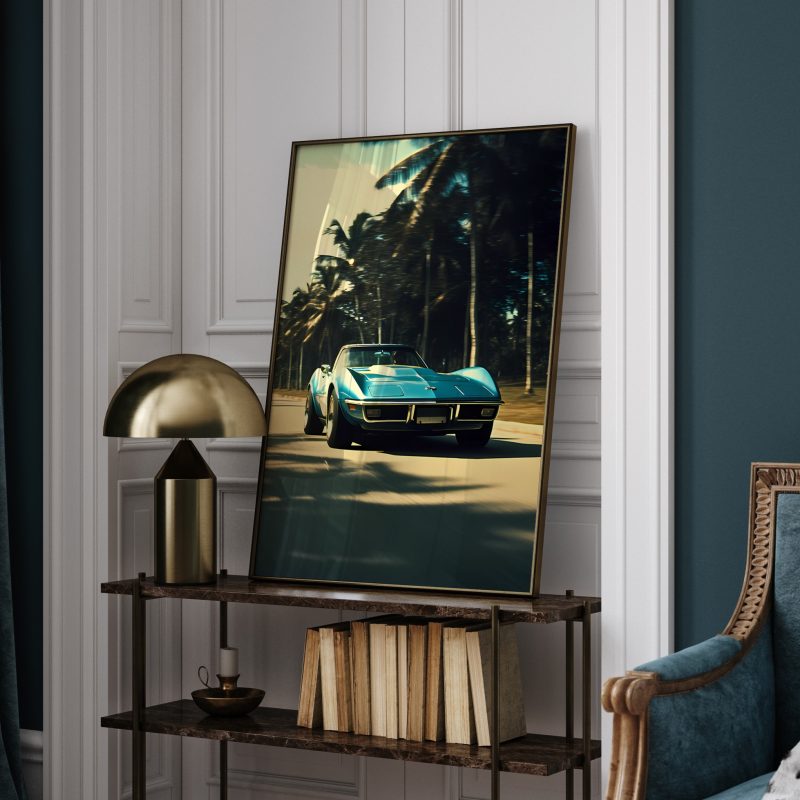 Corvette Highway Poster | Car Photography - Image 8