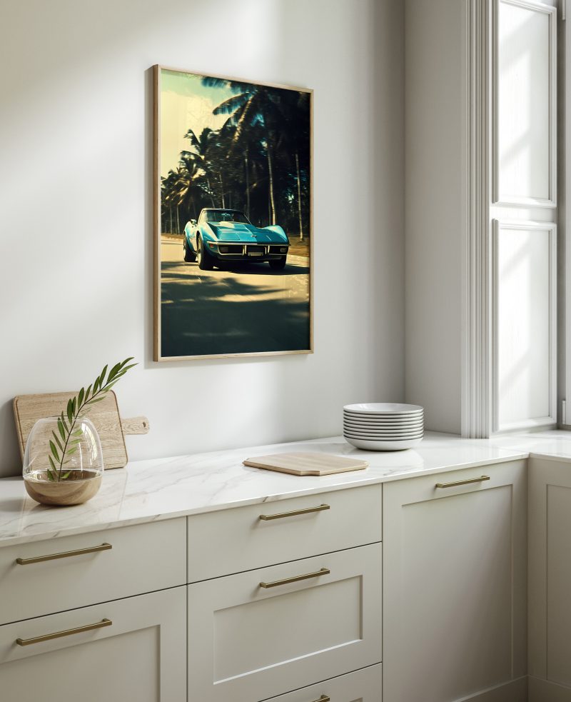 Corvette Highway Poster | Car Photography - Image 9