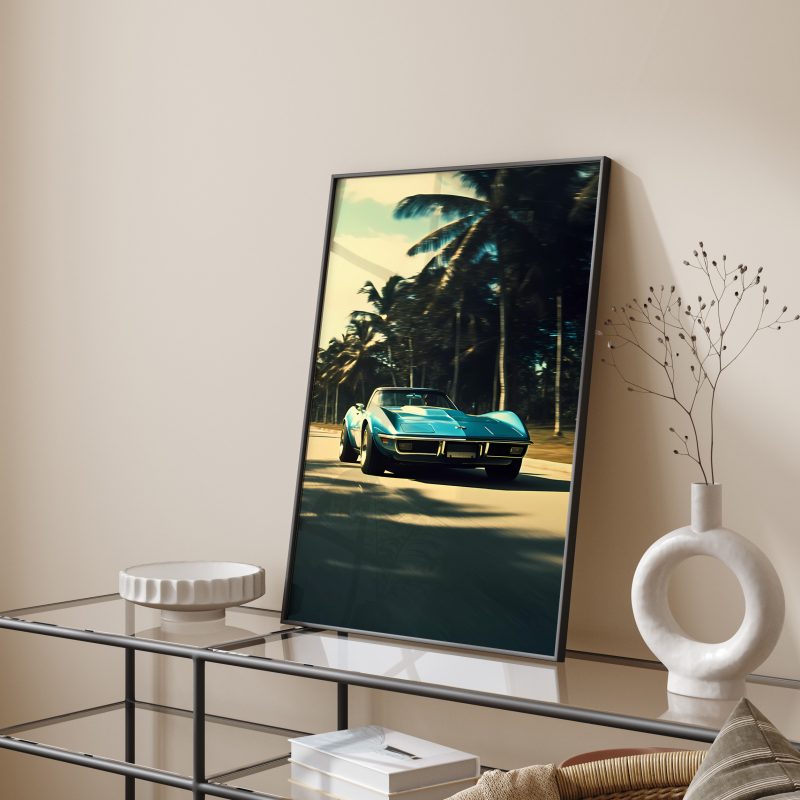 Corvette Highway Poster | Car Photography - Image 10