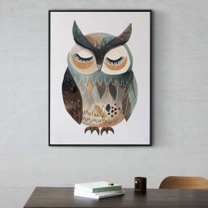 Charming Owl | Boho Decor Poster