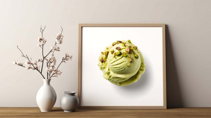 Delicious Pistachio Ice Cream Poster, Perfect for Kitchen Decor - Image 7