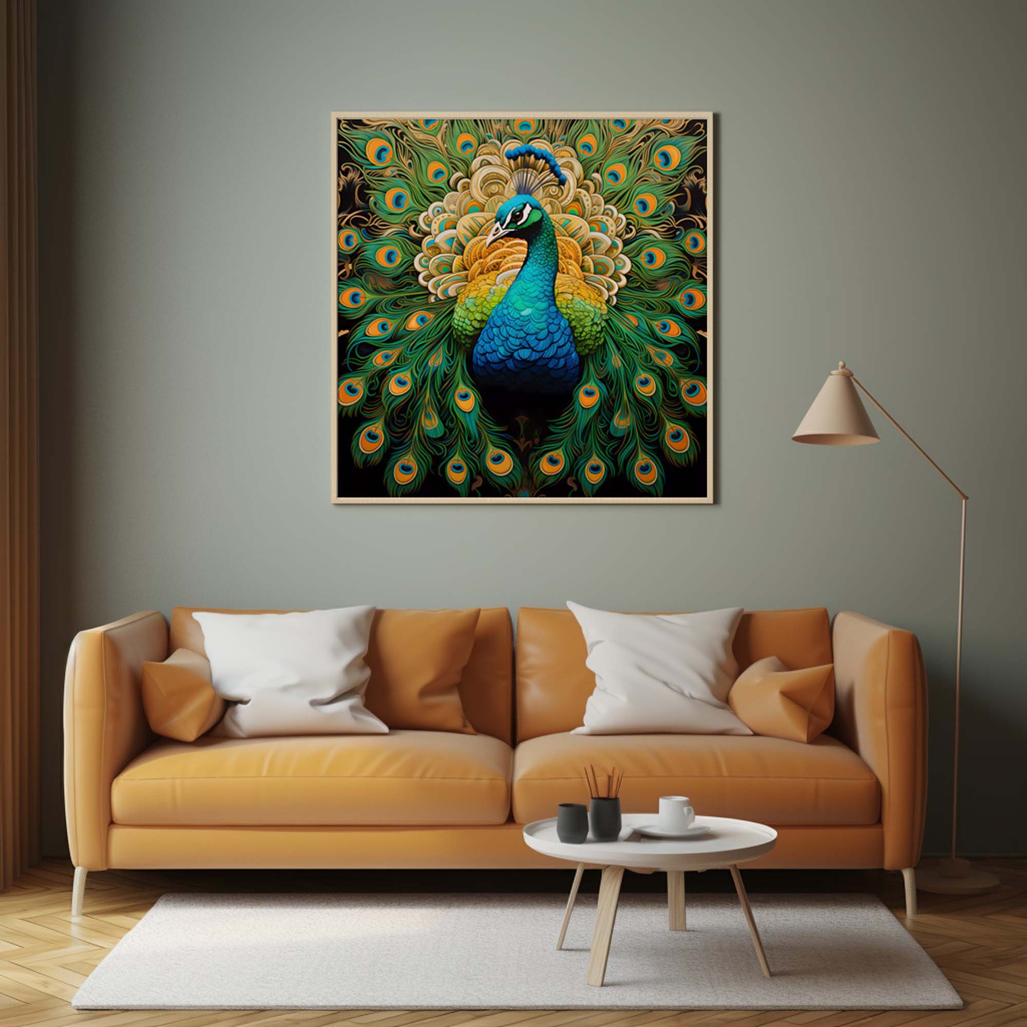 Emerald Peacock | Paramount Light Poster - Pop Art Print | Animal Photography - Image 11