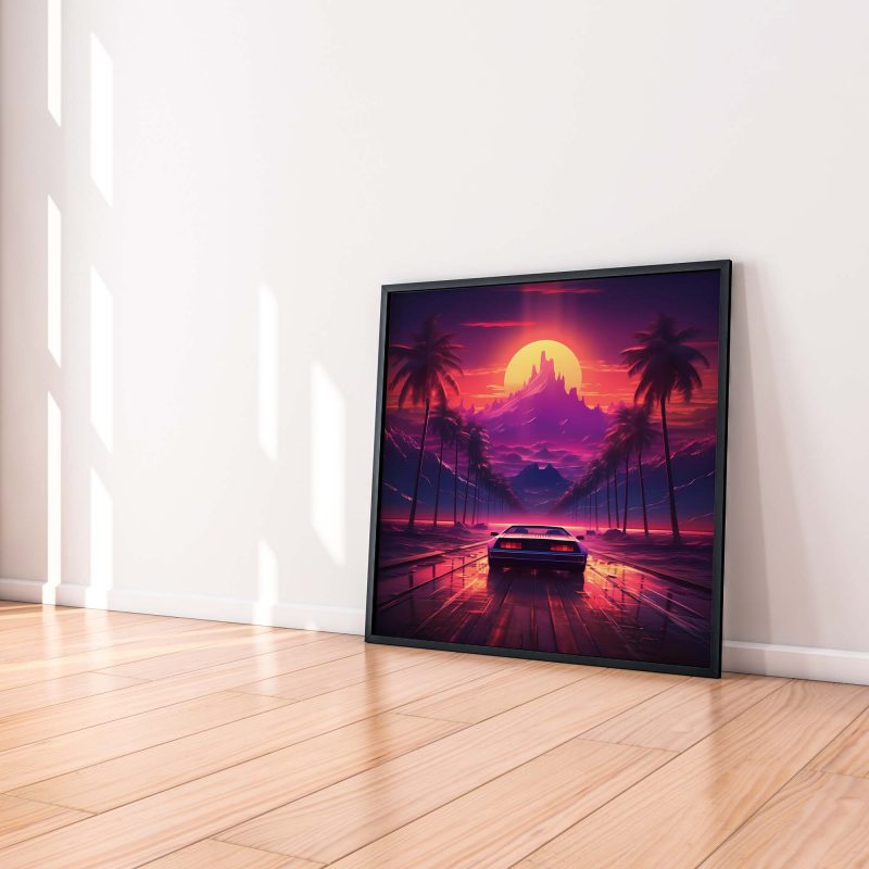 Ferrari on Palms Boulevard - poster - Image 5