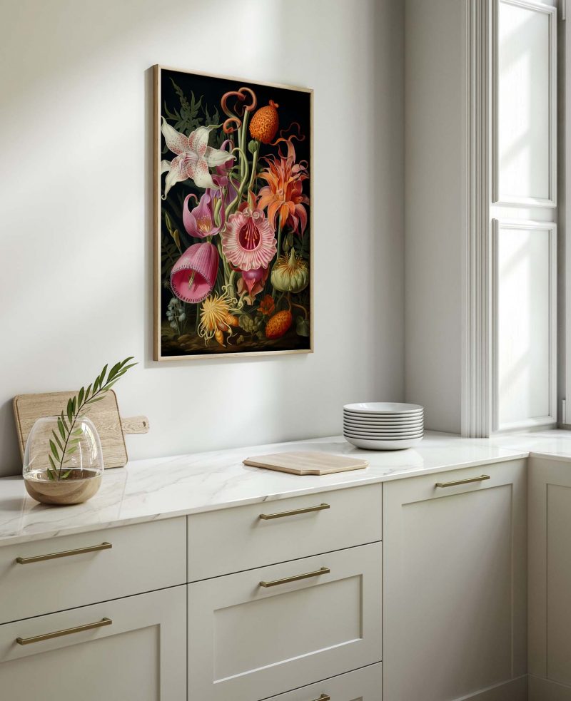 Flowers - Ernst Haeckel style poster - Image 10