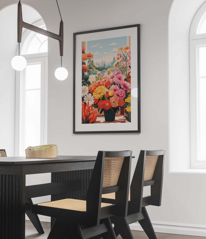 Flowers from the Market - Matisse Style Fair Poster - Image 2
