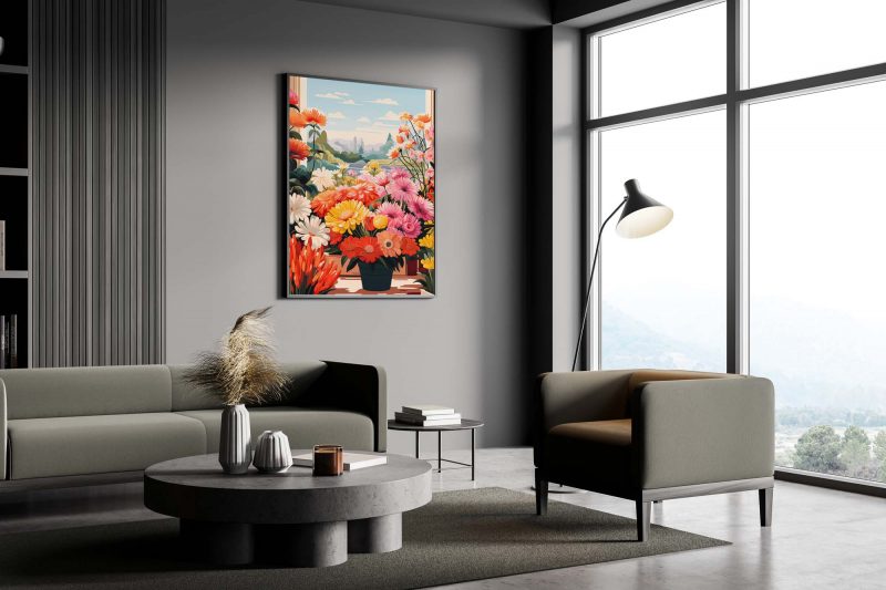 Flowers from the Market - Matisse Style Fair Poster - Image 4