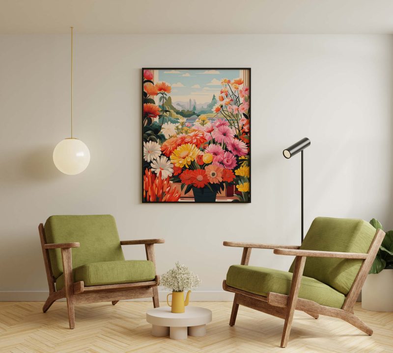 Flowers from the Market - Matisse Style Fair Poster - Image 5