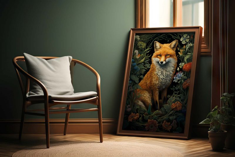 Fox in the Forest Poster | William Morris Print – Bild 6