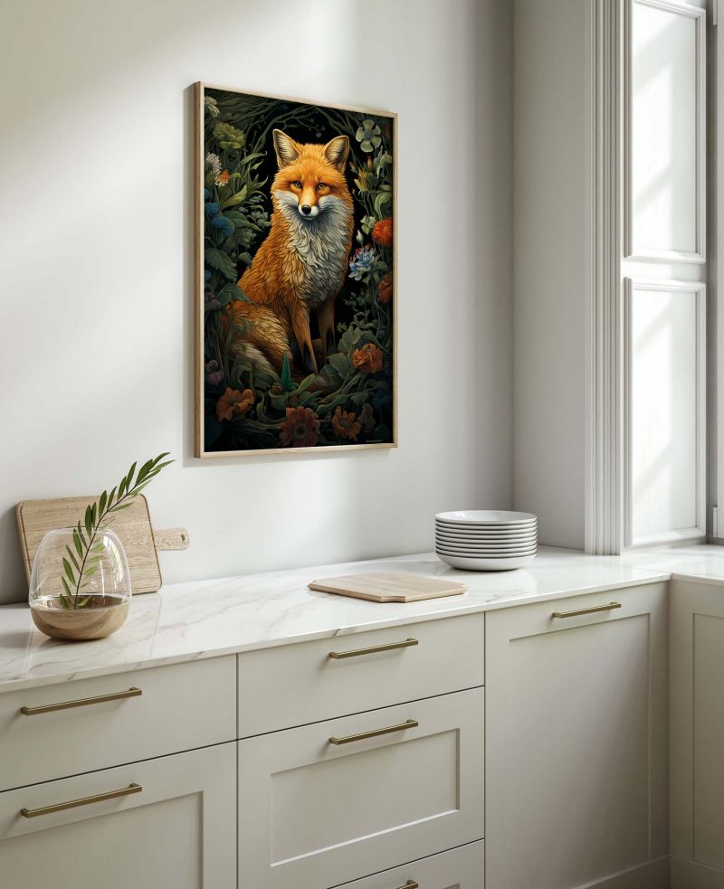 Fox in the Forest Poster | William Morris Print – Bild 10