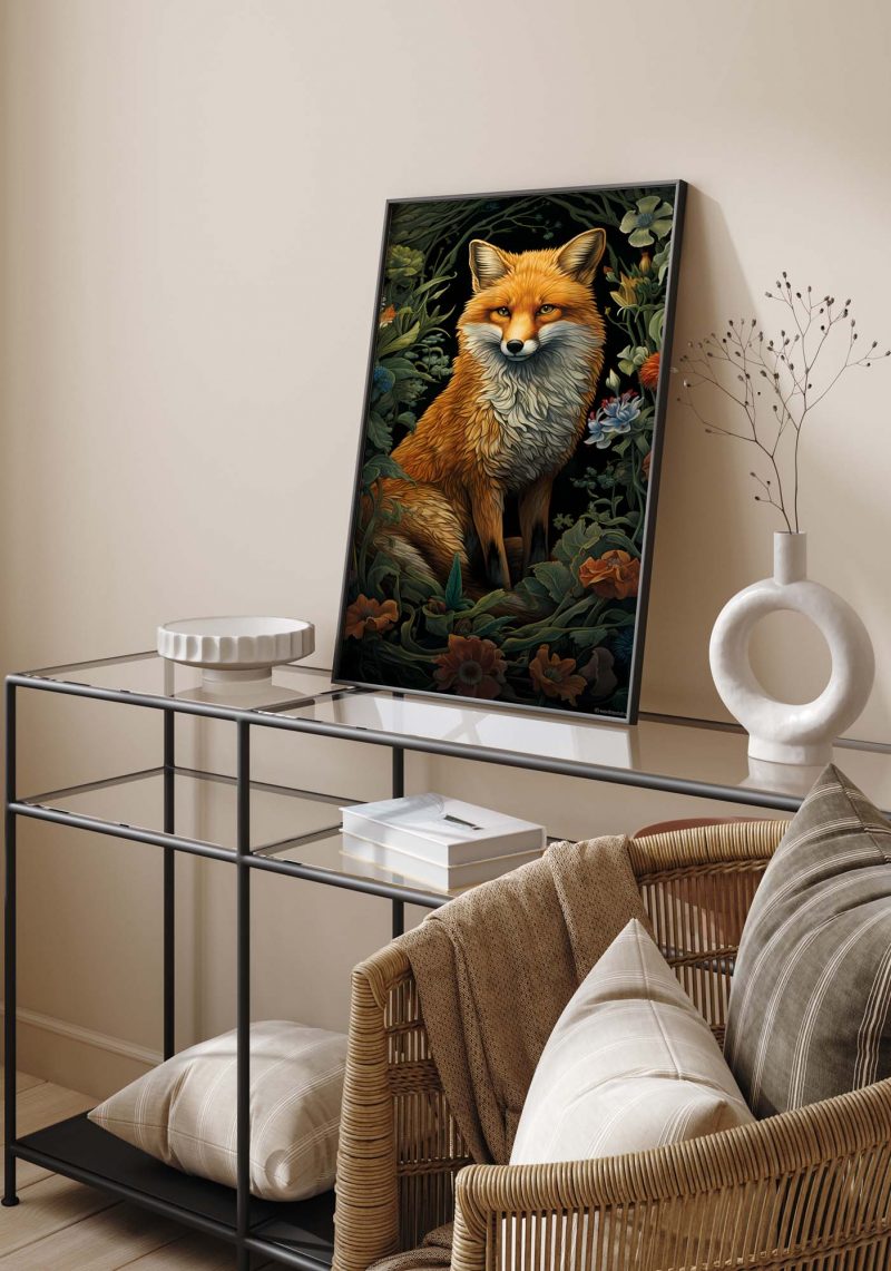 Fox in the Forest Poster | William Morris Print – Bild 11