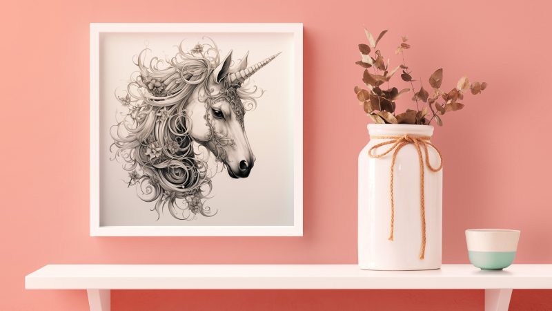 Unicorn Poster | Unicorn Poster Art - Image 4