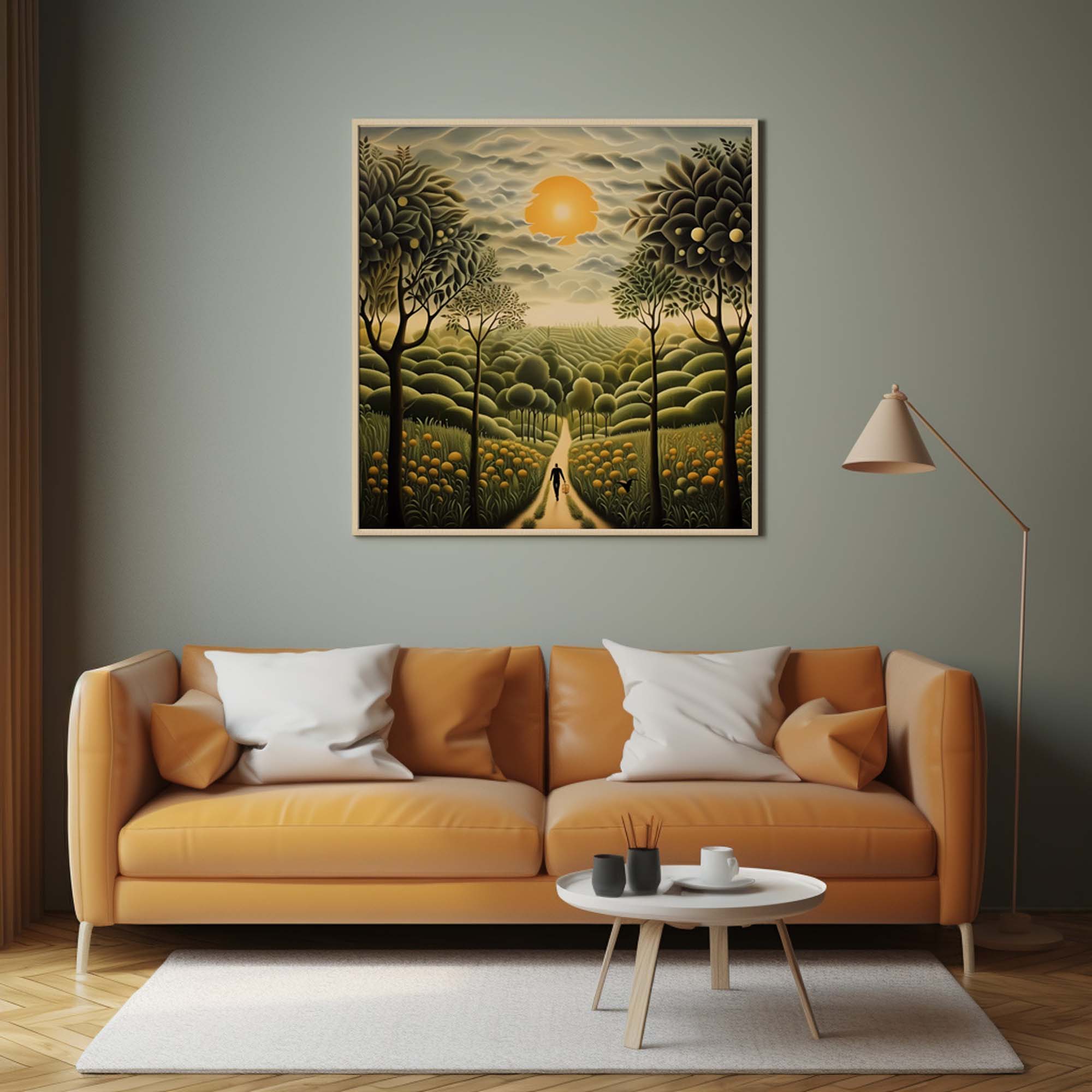 Green Alley - Henri Rousseau Style Poster | Botanical Print - Image 10