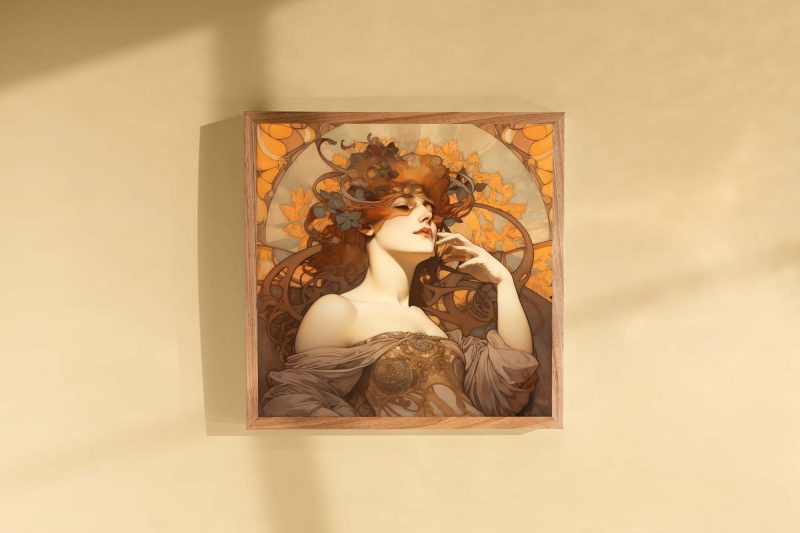 Jugendstil Poster - Beauty - Alphonse Mucha - Image 3