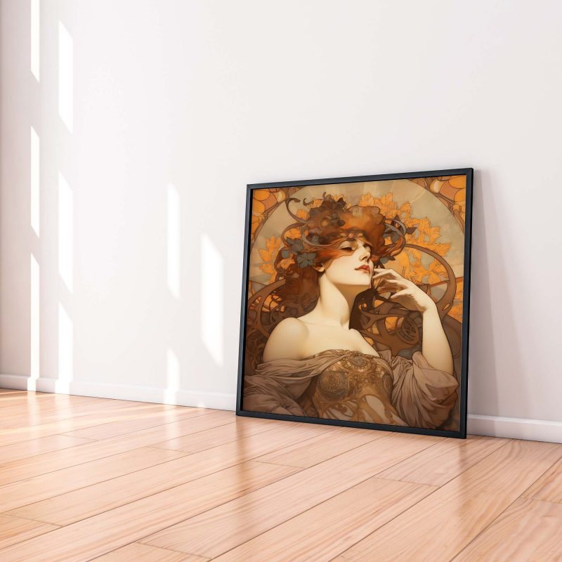 Jugendstil Poster - Beauty - Alphonse Mucha - Image 4