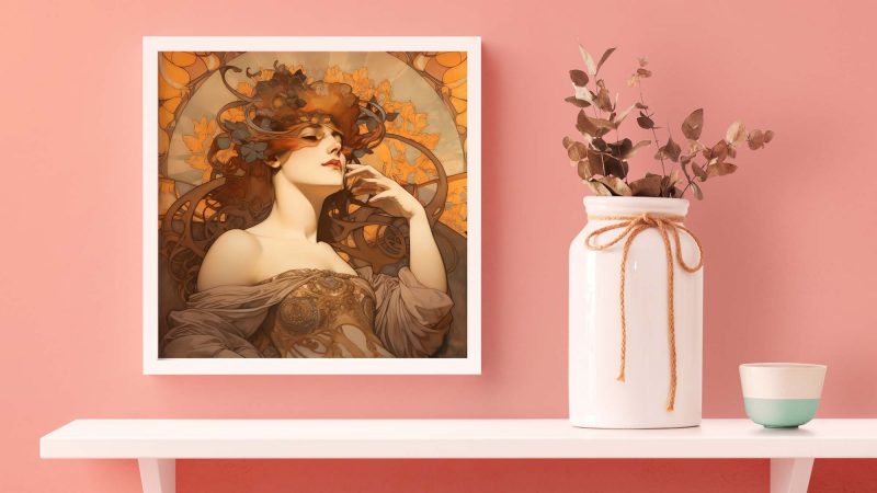 Jugendstil Poster - Beauty - Alphonse Mucha - Image 5