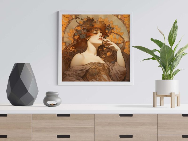 Jugendstil Poster - Beauty - Alphonse Mucha - Image 6